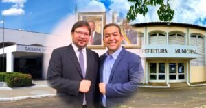 Imaagem do Prefeito de Imperatriz e do presidente da câmera dos vereadores.