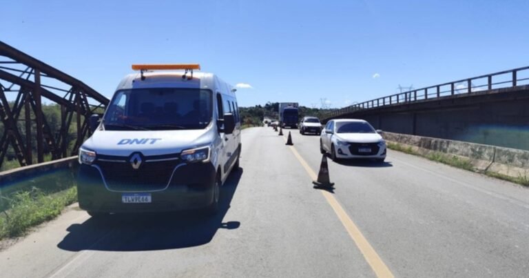 monitoramento dinâmico na Ponte do Estreito dos Mosquitos na BR-135/MA